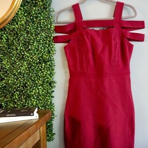 Brand new midi burgundy dress! NWT